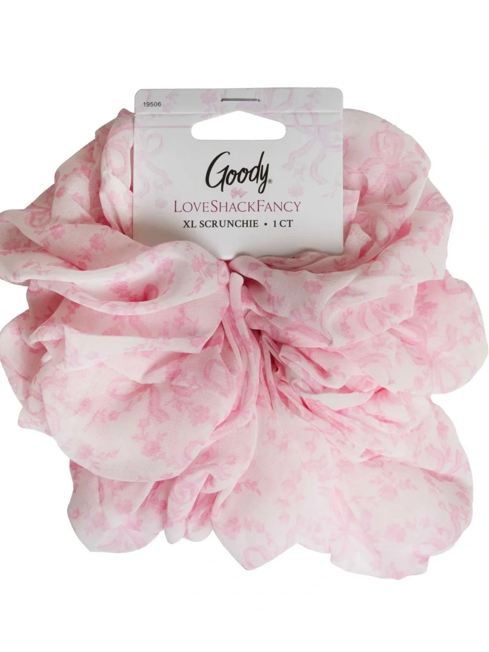 LoveShackFancy x Goody XL Oversized Chiffon Scrunchie 🎀 Coquette Bow 🎀 NEW
